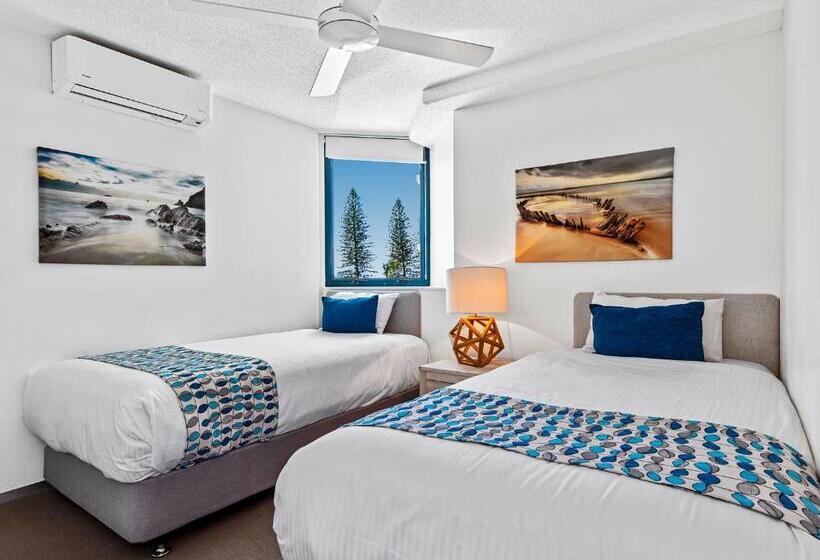 침실 2개 아파트, Peninsular Beachfront Resort