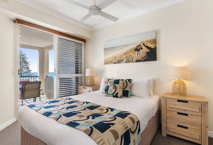 带1个卧室的带海景的公寓, Raffles Mooloolaba