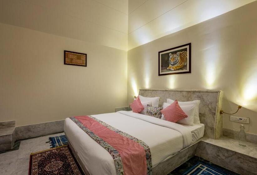 Вилла с 1 спальней и бассейном, Aangan Resort Ranthambhore   A Private Pool Villa