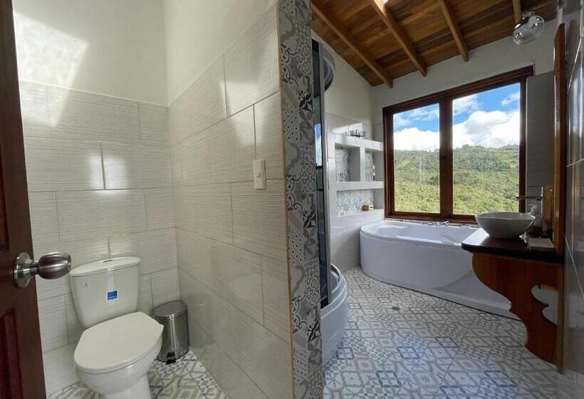 스탠다드 자쿠지 룸, Glamping Ancestros Ecoparque