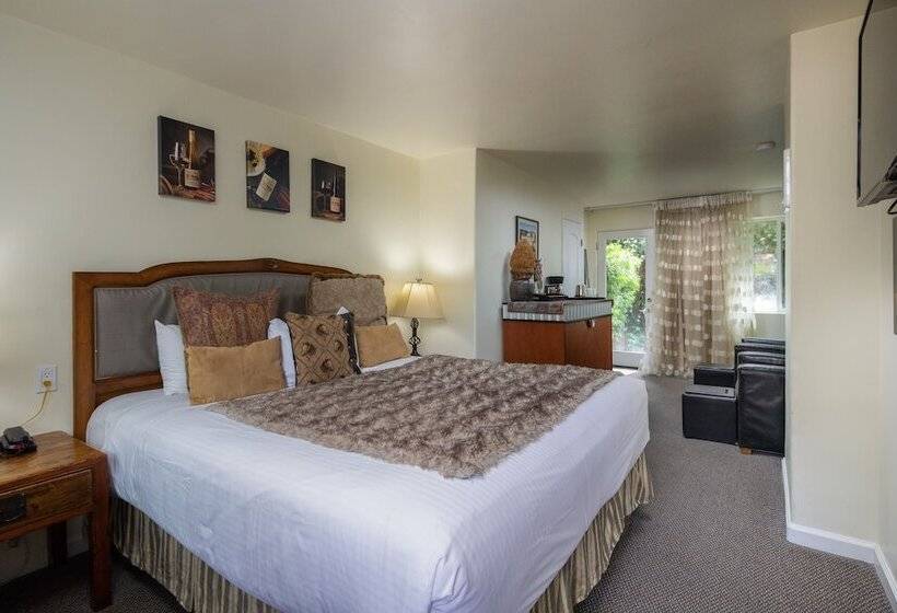 Стандартный Номер Кровать Кинг, The Vendange Carmel Inn & Suites