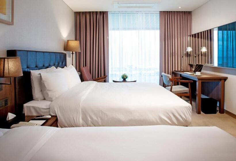 اتاق لوکس با چشم‌انداز دریا, Grabel Hotel Jeju