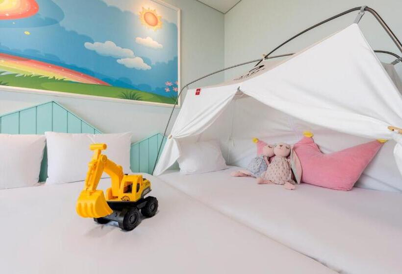 اتاق استاندارد با چشم‌انداز دریا, Grabel Hotel Jeju