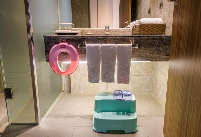 اتاق استاندارد با چشم‌انداز دریا, Grabel Hotel Jeju