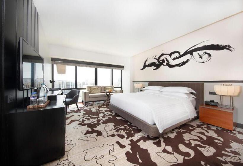 Номер Deluxe Вид на Город, City Of Dreams   Nobu Hotel Manila