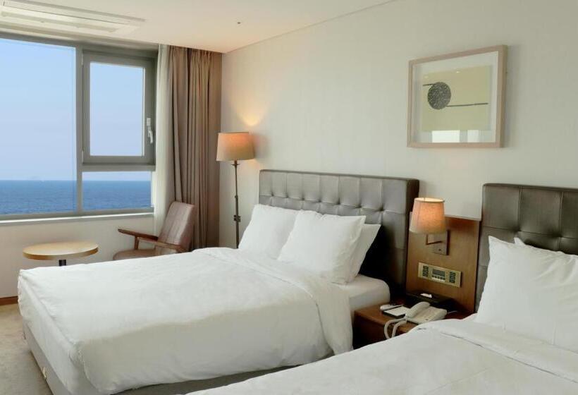 اتاق لوکس با چشم‌انداز دریا, Grabel Hotel Jeju