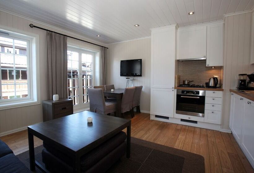 带3个卧室的公寓, Havsdalsgrenda Apartments