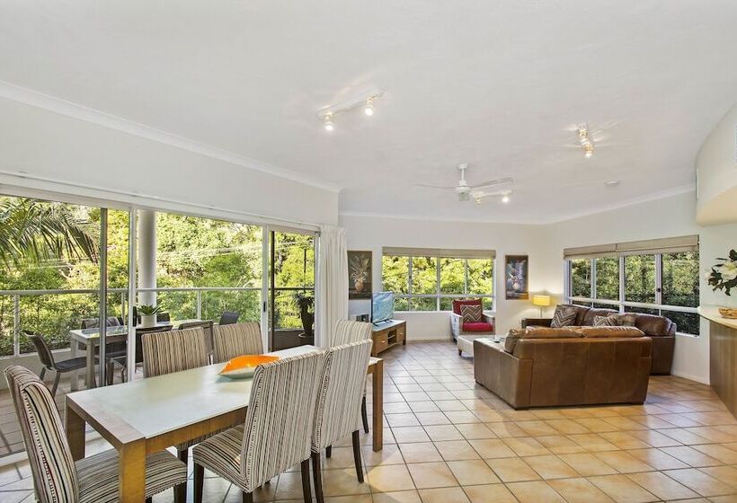 침실 1개 가든 전망 아파트, The Lookout Resort Noosa