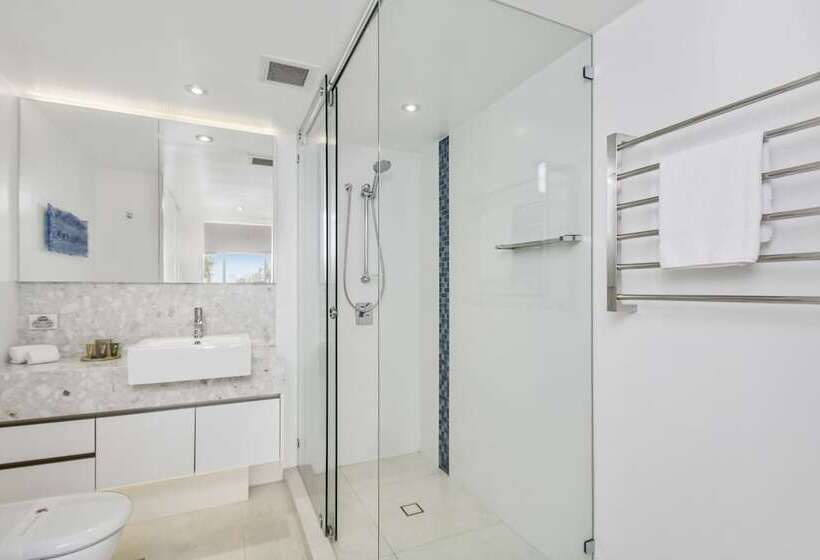 3침실 디럭스 아파트 바다 전망, The Lookout Resort Noosa