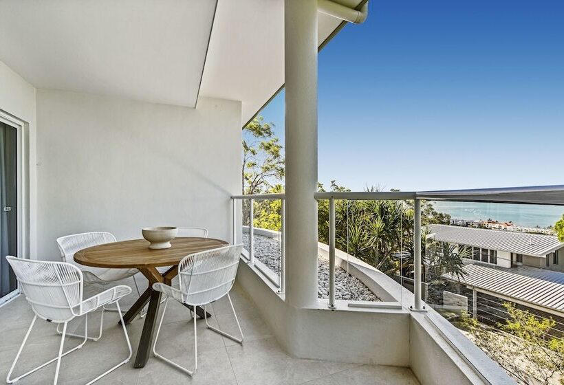 1침실 디럭스 아파트 바다 전망, The Lookout Resort Noosa