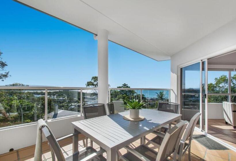 شقة 3 غرف مطلة على البحر, The Lookout Resort Noosa