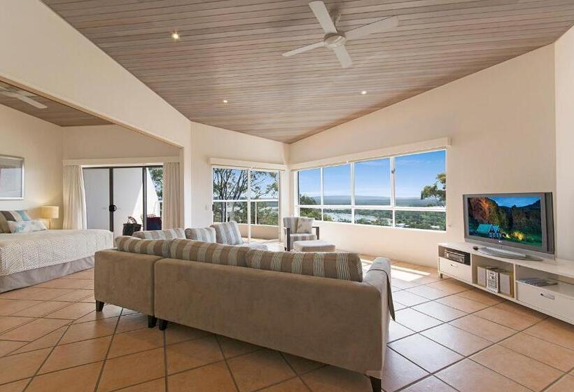 شقة 3 غرف مطلة على البحر, The Lookout Resort Noosa