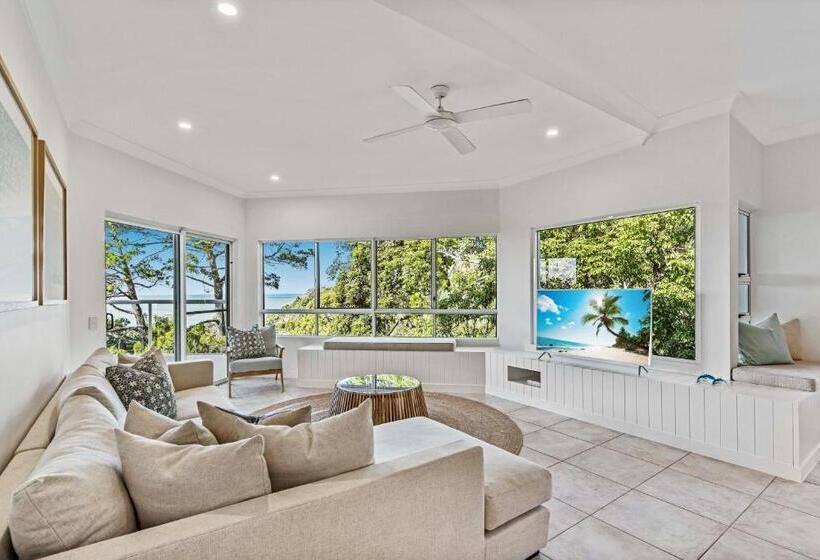 شقة ديلوكس غرفة نوم واحدة مطلة على البحر, The Lookout Resort Noosa