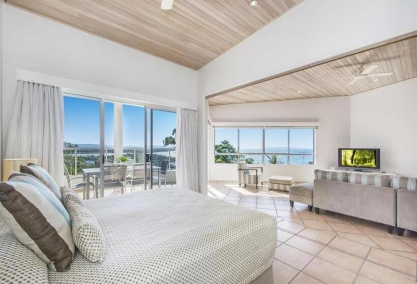 침실 1개 바다 전망 아파트, The Lookout Resort Noosa