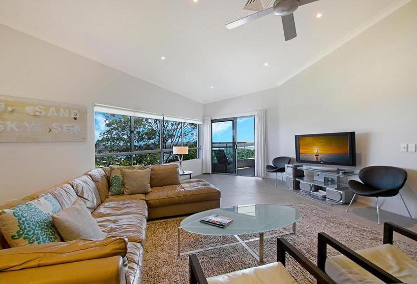 شقة ديلوكس غرفة نوم واحدة مطلة على البحر, The Lookout Resort Noosa