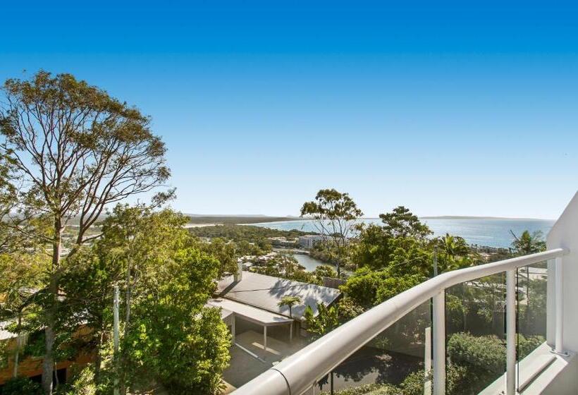 3침실 디럭스 아파트 바다 전망, The Lookout Resort Noosa