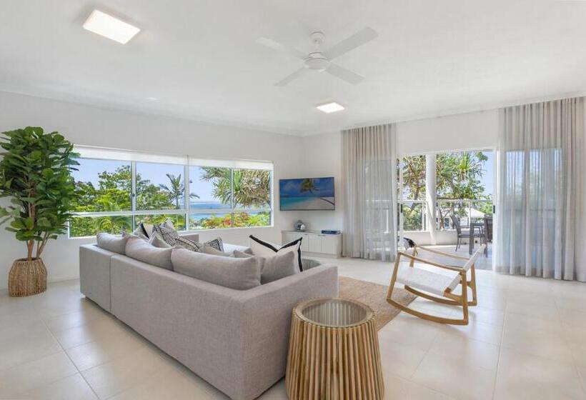 شقة ديلوكس غرفة نوم واحدة مطلة على البحر, The Lookout Resort Noosa