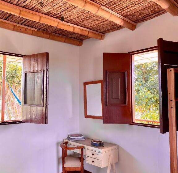带共用浴室的标准房间, Hacienda La Mesa   Coffee Farm