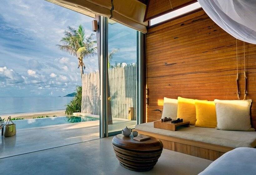 ویلای دلوکس 1 خوابه با چشم‌انداز دریا, Six Senses Con Dao   Turtle Island Paradise