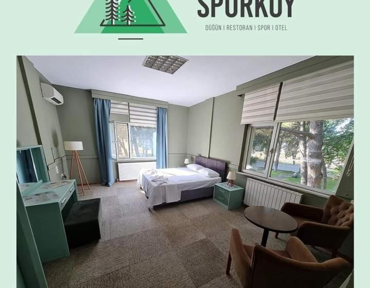 اتاق سه نفره دلوکس با چشم‌انداز دریا, Sporköy Hotel & Beach Club