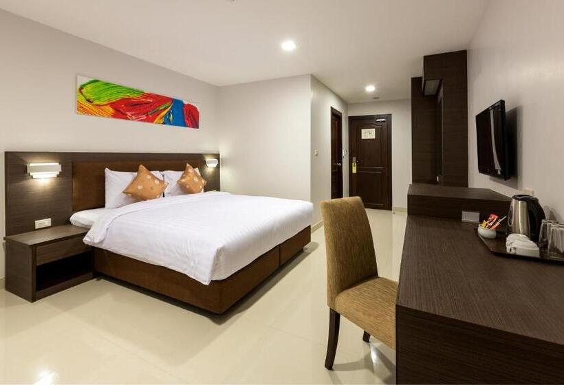 חדר סופריור עם מיטת קינג, Riche Hua Hin Hotel   Sha Plus