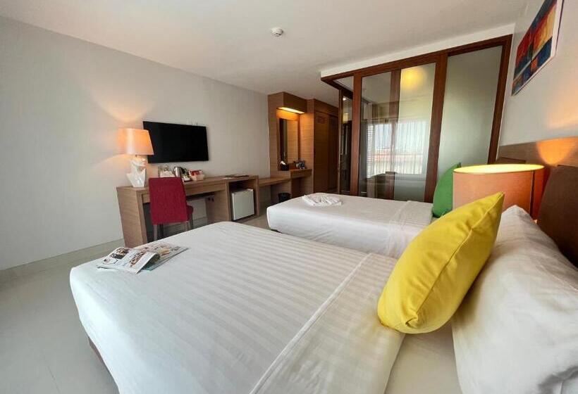חדר דלוקס, Riche Hua Hin Hotel   Sha Plus