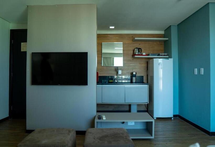 חדר דלוקס, Roomo Praia De Boa Viagem Residencial
