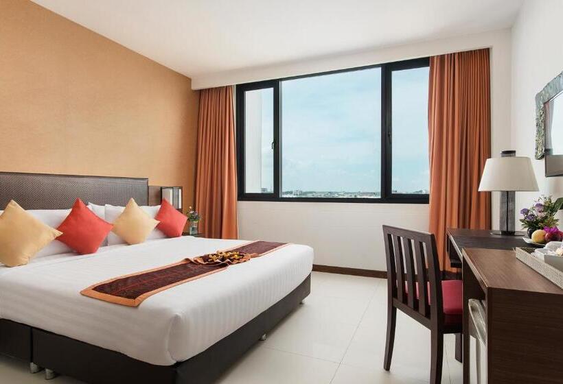 디럭스 룸, Mida Grande Hotel Dhavaravati Nakhon Pathom   Sha Plus