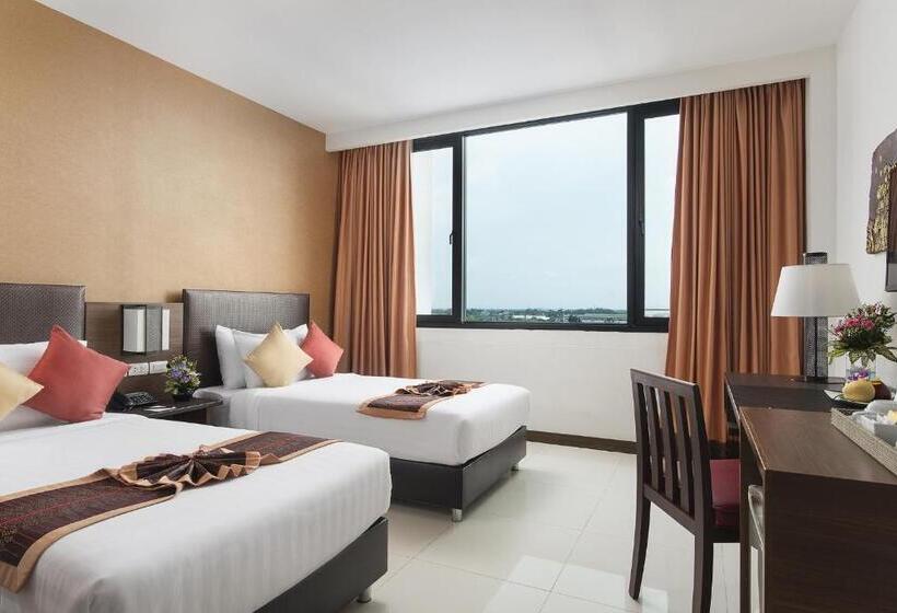 풀장 전망 디럭스 룸, Mida Grande Hotel Dhavaravati Nakhon Pathom   Sha Plus