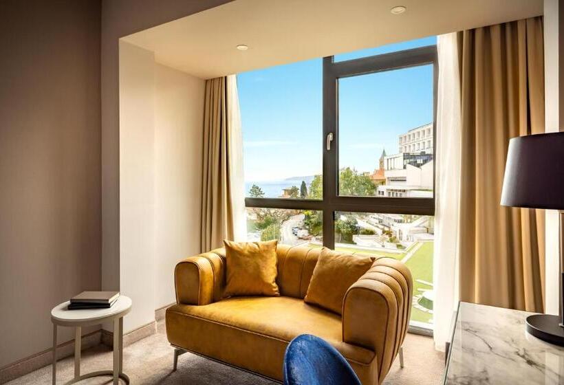 חדר סופריור צדדי נוף לים, Grand Hotel Adriatic