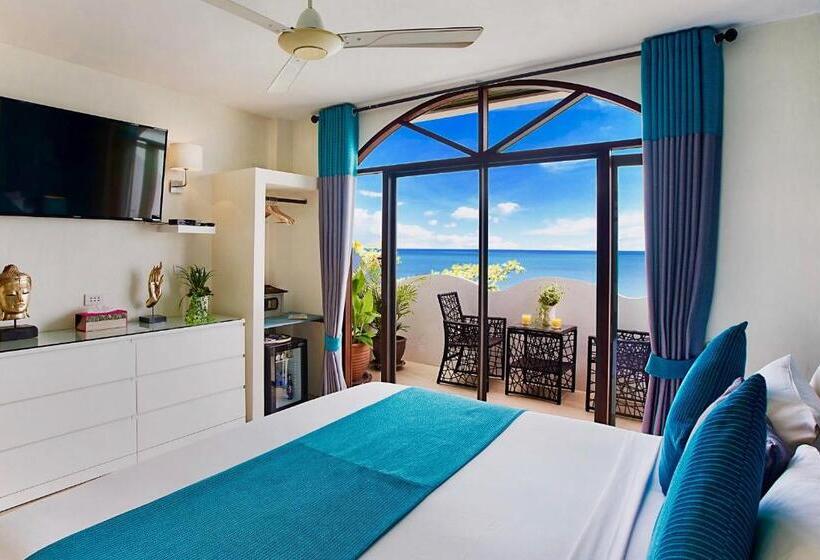 חדר דלוקס נוף לים, Hacienda Fisherman S Village Koh Samui