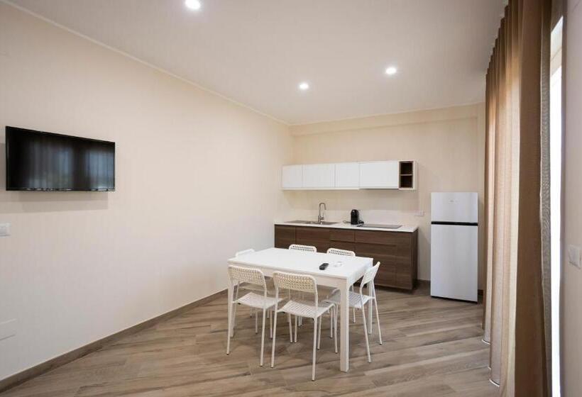 آپارتمان 2 خوابه, Residence O Sole Mio Pompei