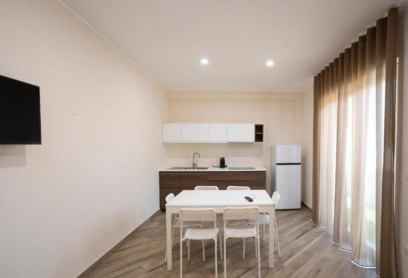 آپارتمان 2 خوابه, Residence O Sole Mio Pompei