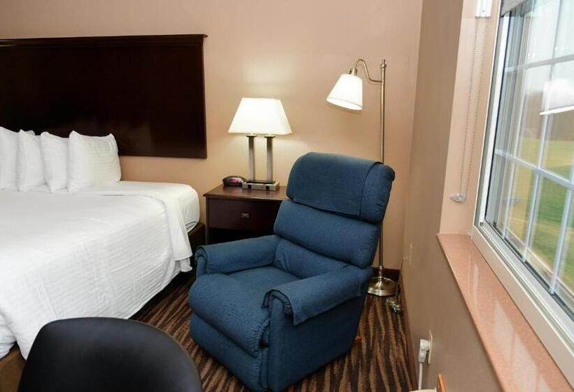 Номер Стандарт Кровать Кинг Адаптированный для Инвалидов, Cobblestone Inn & Suites   Denison | Majestic Hills