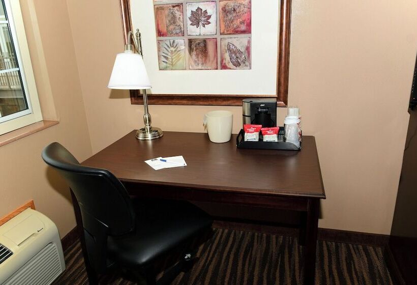 Номер Стандарт Кровать Кинг Адаптированный для Инвалидов, Cobblestone Inn & Suites   Denison | Majestic Hills