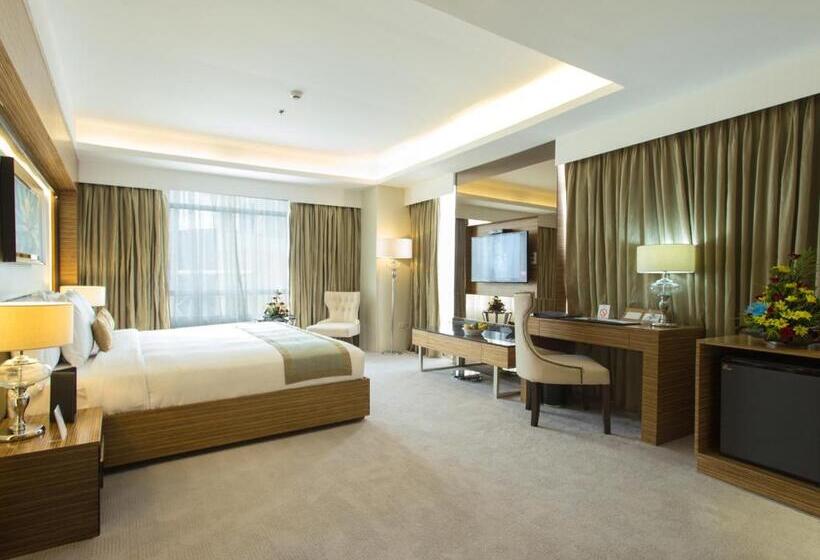 스탠다드 룸 킹사이즈 침대, Greenleaf Hotel Gensan