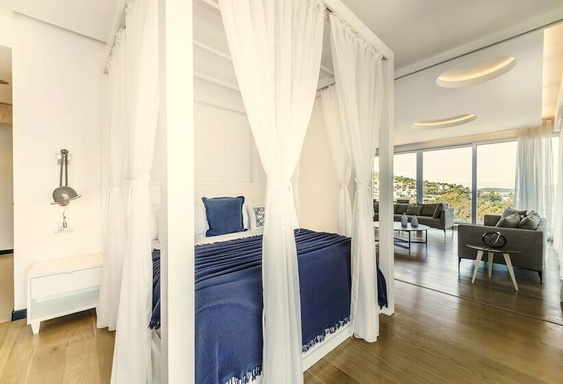 Люкс Вид на Море, Cape Bodrum Luxury Hotel & Beach
