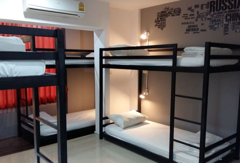 共同バス付シェアルーム, M Hostel Lanta