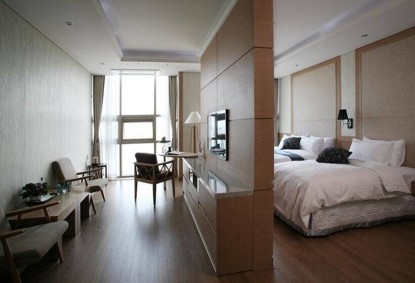 اتاق پرمیوم با چشم‌انداز دریا, Benikea Hotel Yeosu