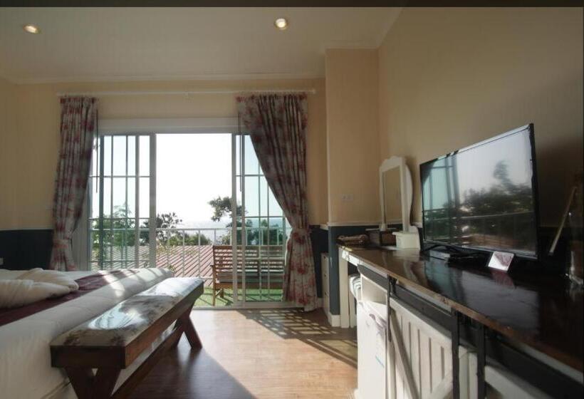 اتاق استاندارد با چشم‌انداز دریا, Pattaya Paradise Beach Resort