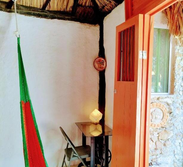 خانه 1 خوابه, Aldea Maya Toktli Orígenes: Alberca + Wifi Starlink + Tour Sustentabilidad