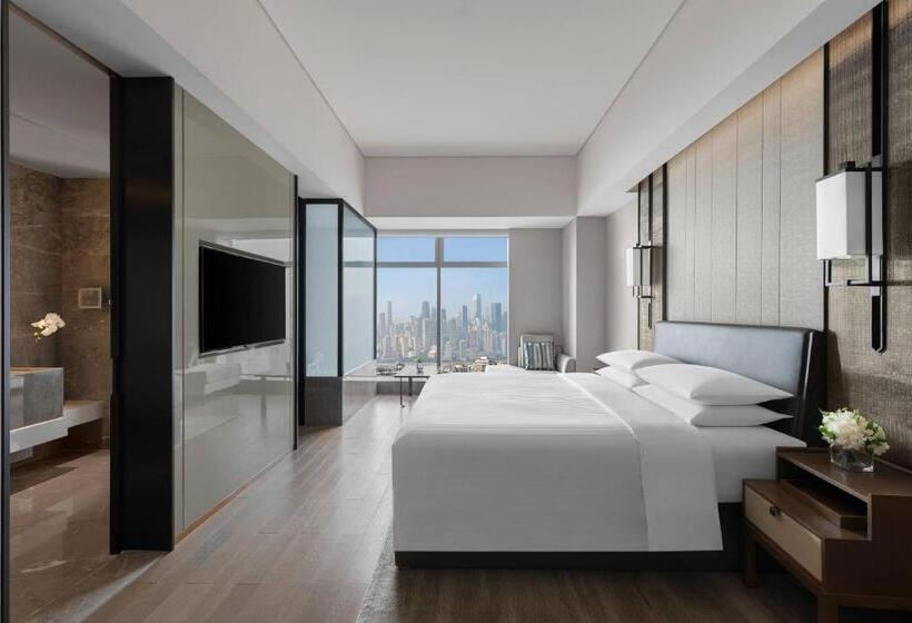 اتاق لوکس با چشم‌انداز شهر, Chongqing Marriott