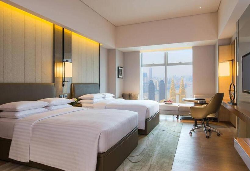 اتاق استاندارد با چشم‌انداز رودخانه, Chongqing Marriott