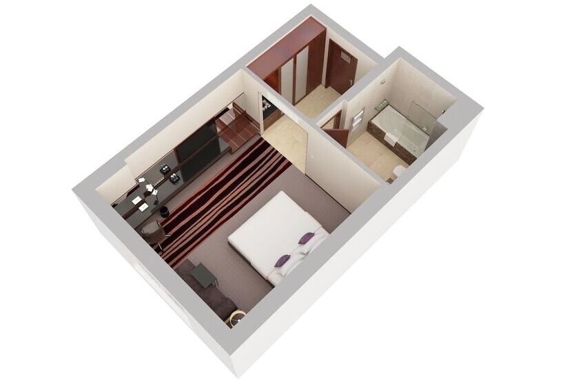 Номер Deluxe, Flora Al Barsha Hotel At The Mall
