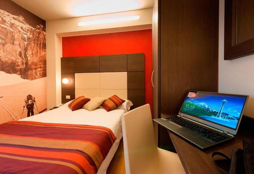 اتاق اکونومی یک تخته, Hb Aosta Hotel & Balcony Spa