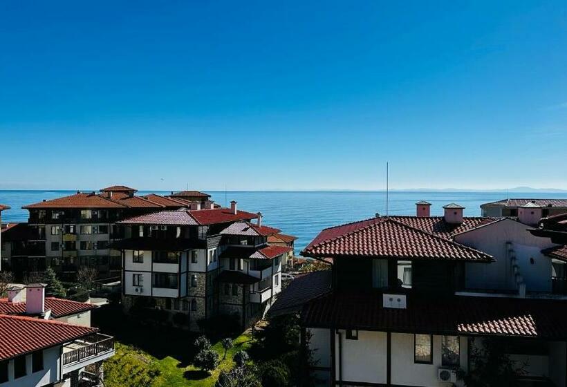 带1个卧室的带海景的公寓, Etara 2, Sveti Vlas   Apartello⊛com