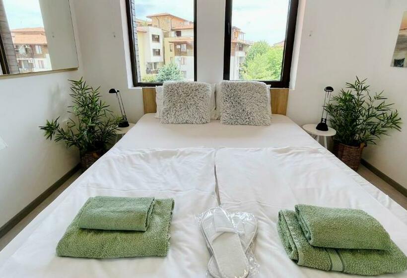 带1个卧室的带海景的公寓, Etara 2, Sveti Vlas   Apartello⊛com