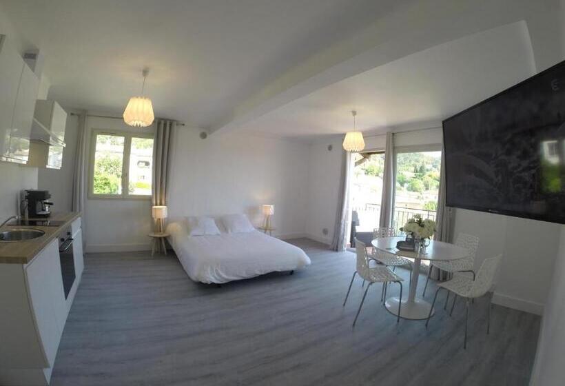침실 1개 발코니 아파트, Maison Carles Bnb