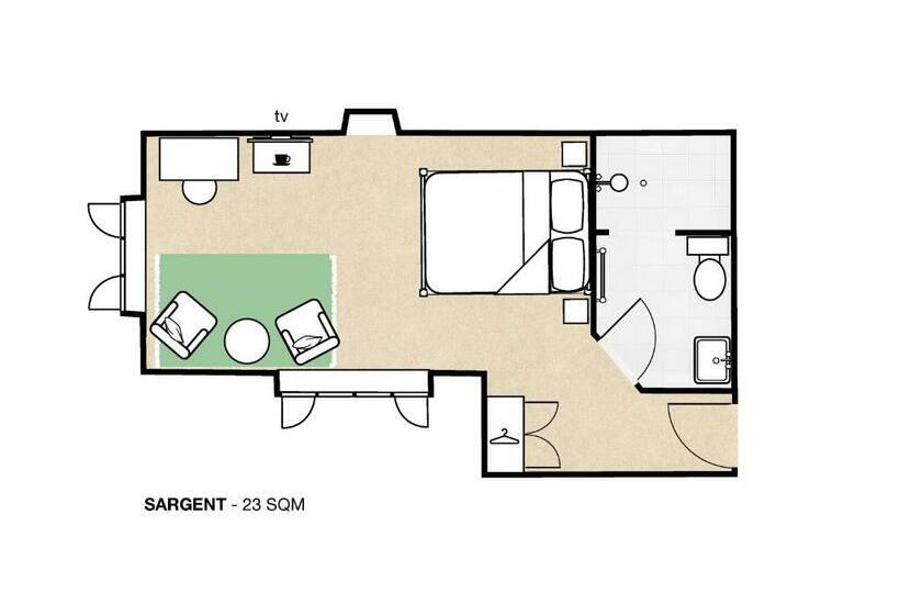 スタンダードルーム, Abbots Grange Manor House