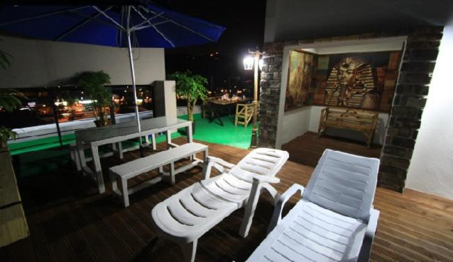 اتاق استاندارد با چشم‌انداز استخر, Hound Hotel Changwon Terminal
